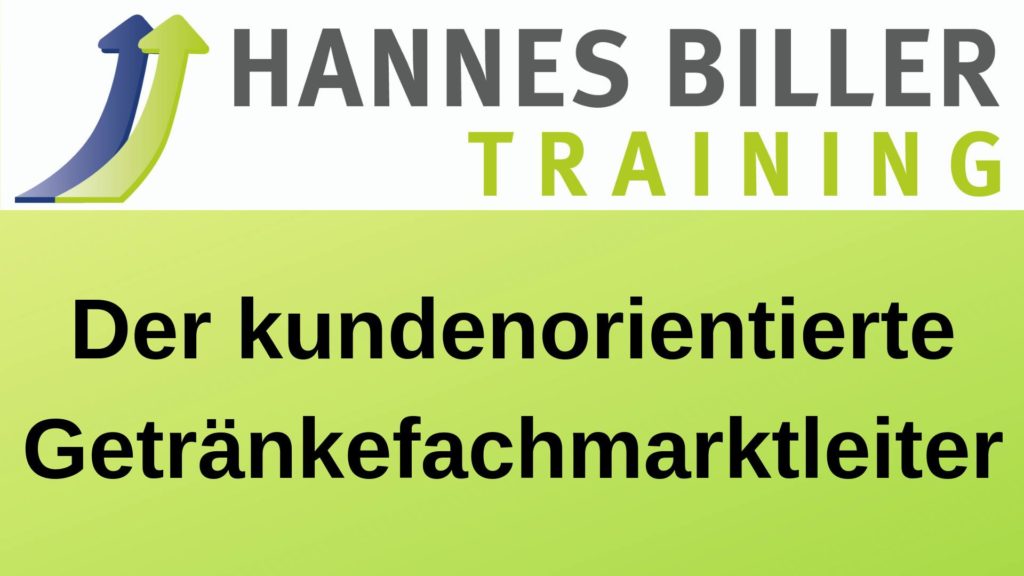 Der kundenorientierte Getränkefachmarktleiter